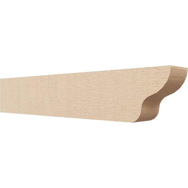 Ekena Millwork 4in. W x 6in. H x 32in. L Greensboro Woodgrain TimberThane Rafter Tail, Primed Tan RFTUR04X06X32GRNRCPR - main